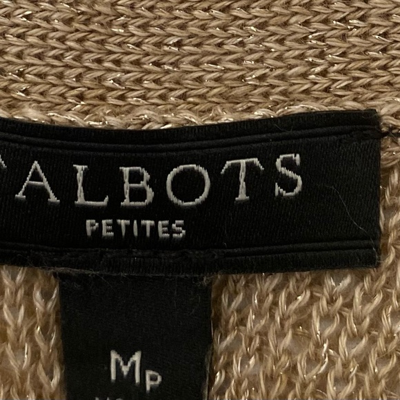 Long Metallic Talbots Cardigan - Picture 6 of 7